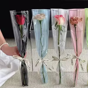 Bolsa Floral Soft Transparente 45x12.5cm (50 und)