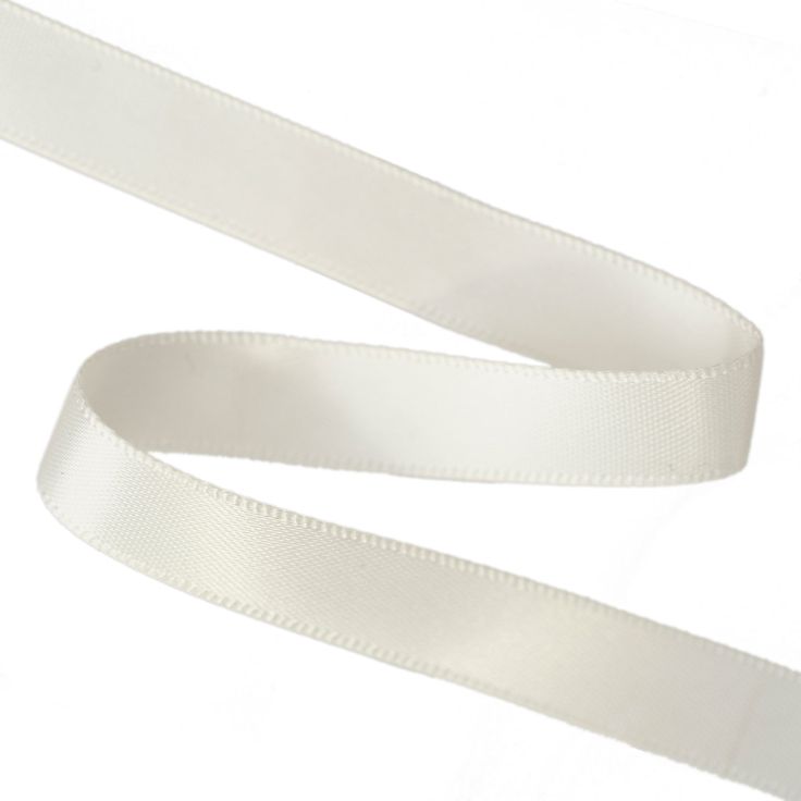 Cinta raso 25mm x 20 metros - Blanco White