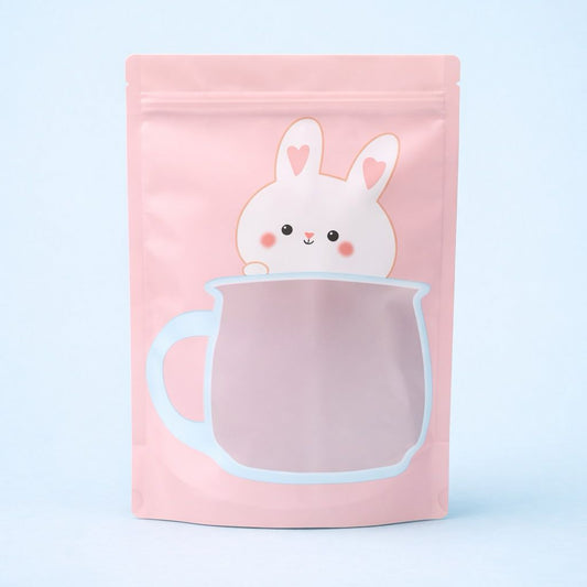 BOLSA DOYPACK CONEJO 16X23+8CM (CONT. 10 UND.) - DP.K8