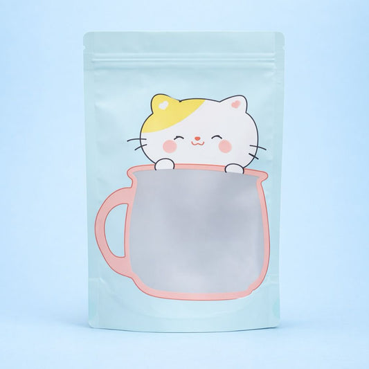 BOLSA DOYPACK GATITO 16X23+8CM (CONT. 10 UND.) - DP.K7