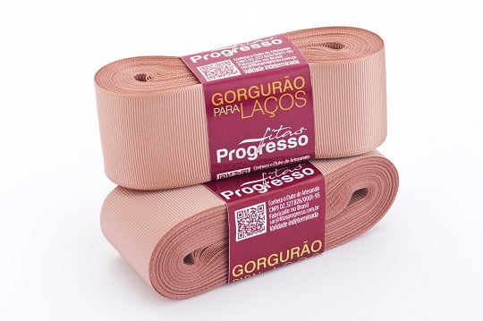 Cinta gross 22mm x 10 metros - Color Rosa Viejo - 1143