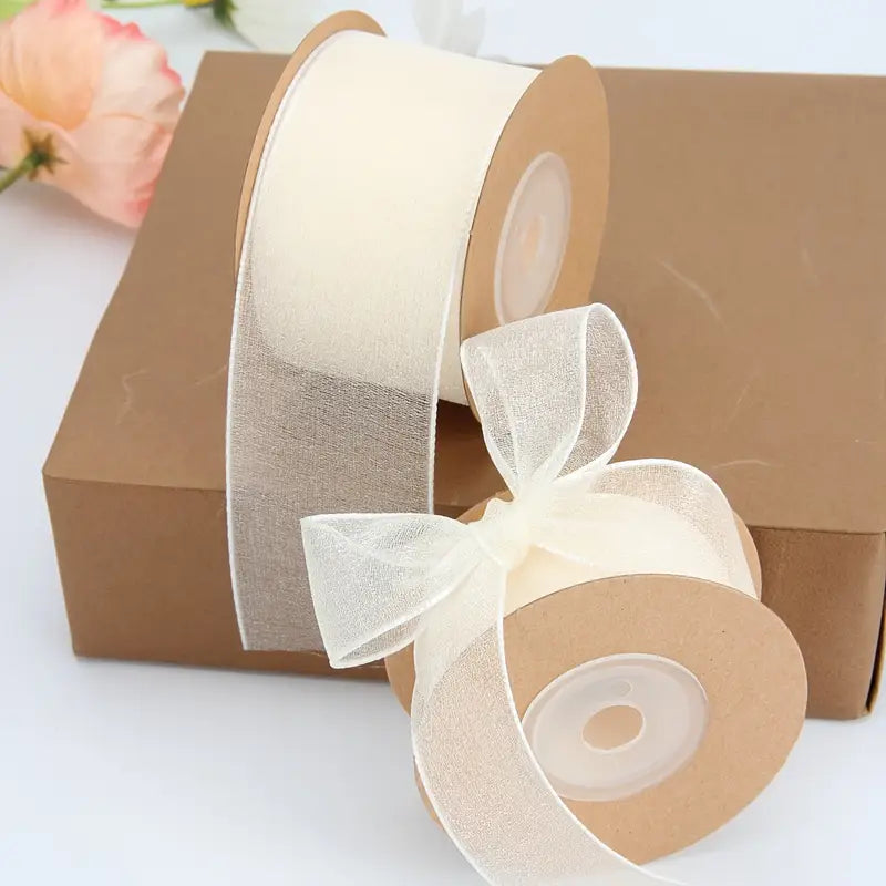 CINTA ORGANZA 4CM X 9 METROS