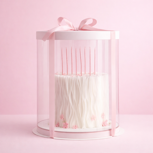 REDONDA 22x22x31cm TRANSPARENTE - COD 642304