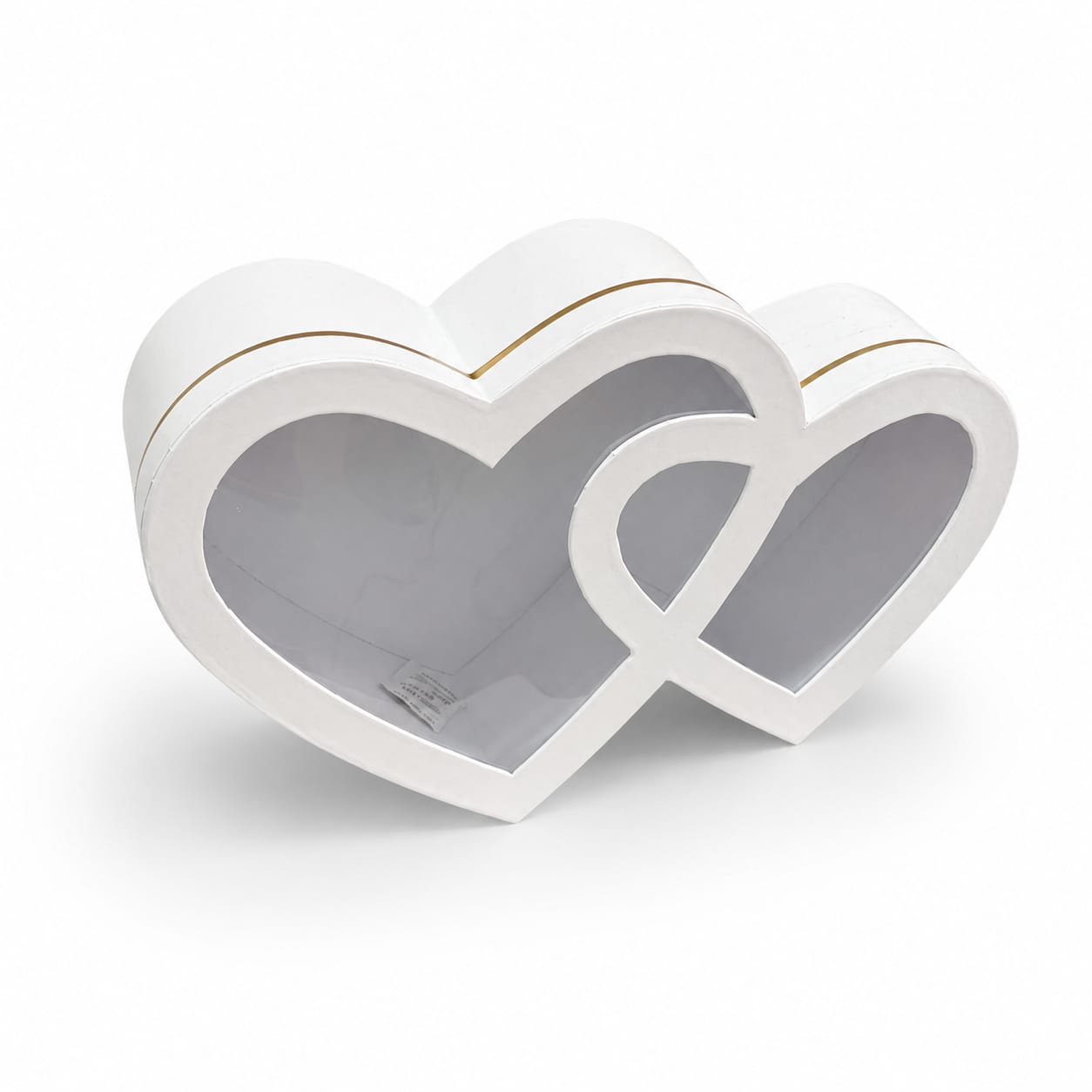 Corazón Doble "P" Blanco 33.5x21.7x9cm