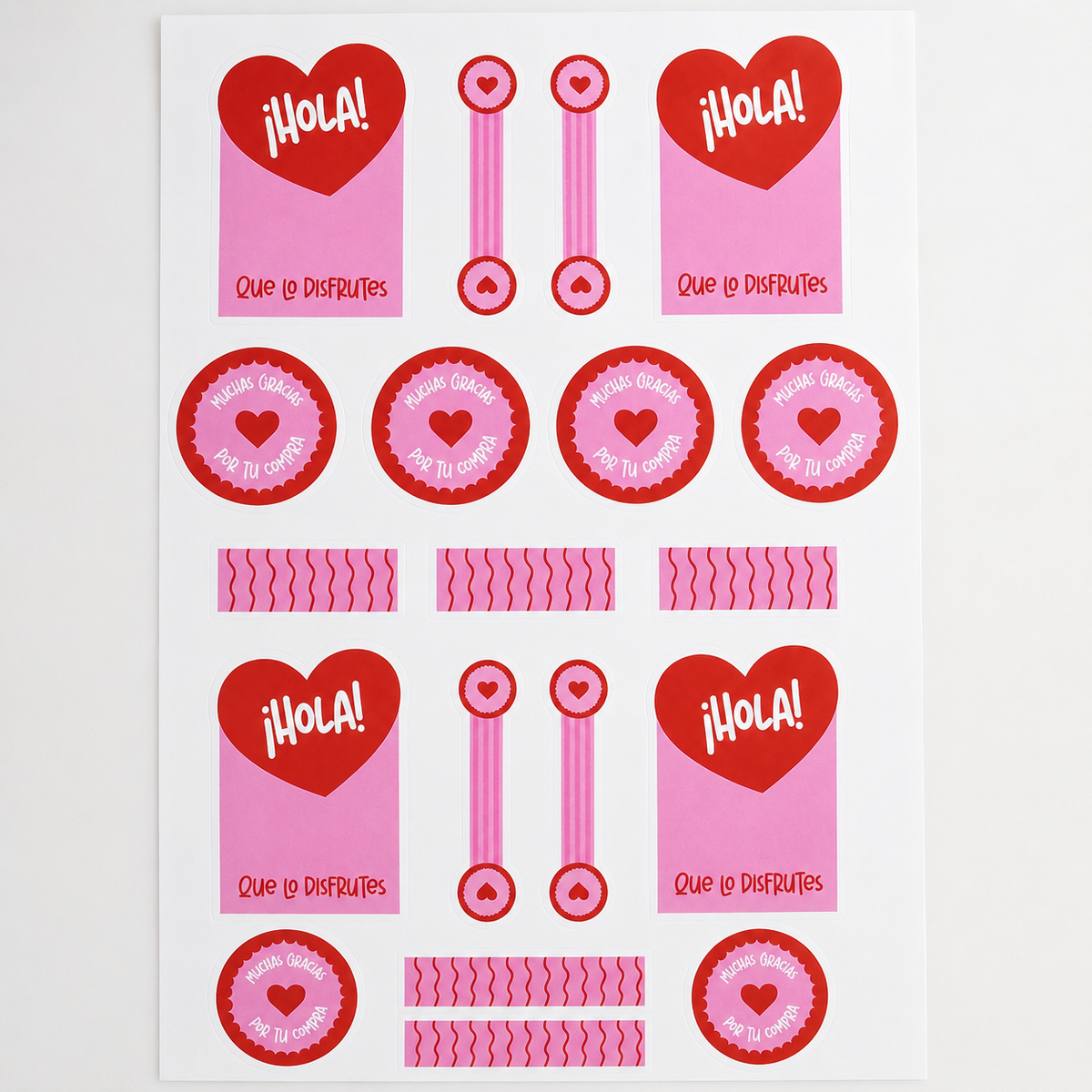 Stickers estándar A3 “Love” - 641756