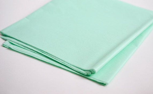 Papel Seda Verde Tiffany 70x50cm (contiene x 20 und.)