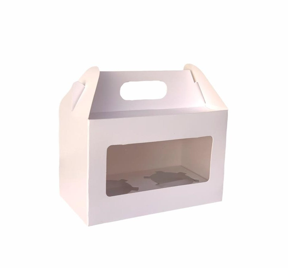 Caja 17x9.5x11cm para 2 cupcakes - CUP2 - COD 639428