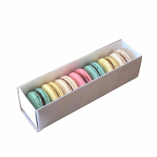 Caja 19x5.5x5.5cm + Tapa de acetato p/ Alfajor - MAC6S