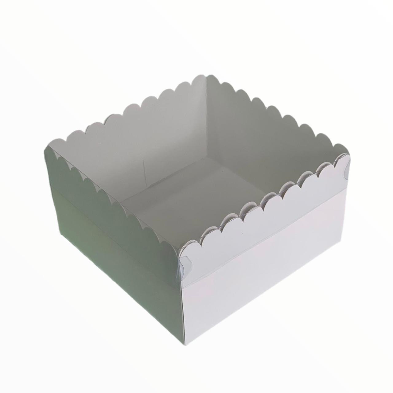 CAJA 20x20x11cm CON TAPA DE ACETATO - 642989