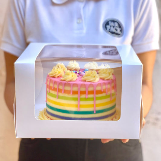 Caja 25x25x15cm c/ visor - VIS25