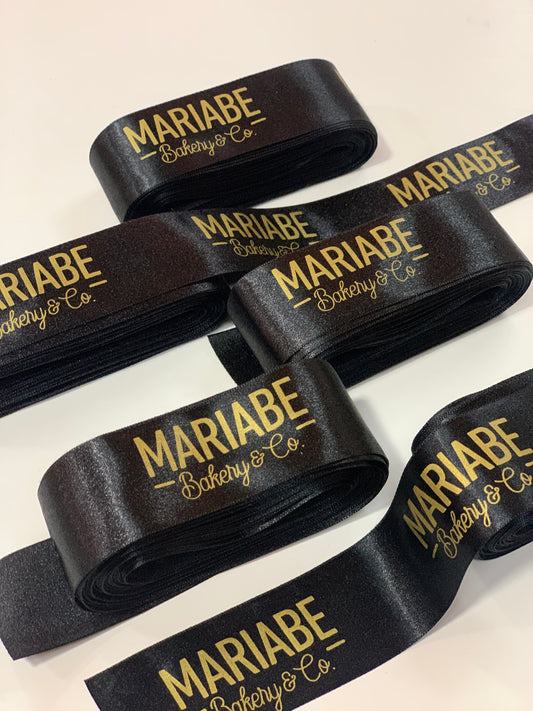 Cinta raso 4cm con logo x 10 metros - COD 642283