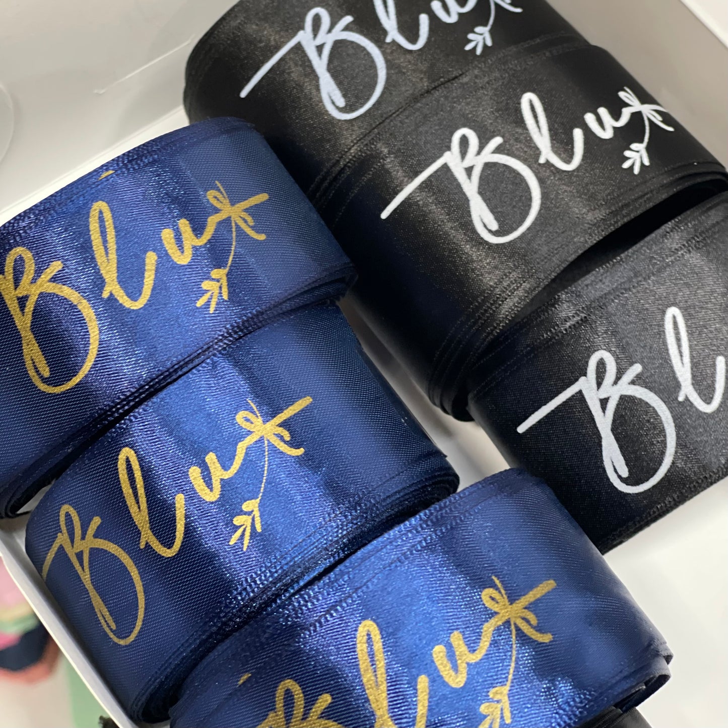 Cinta raso 4cm con logo x 10 metros - COD 642283