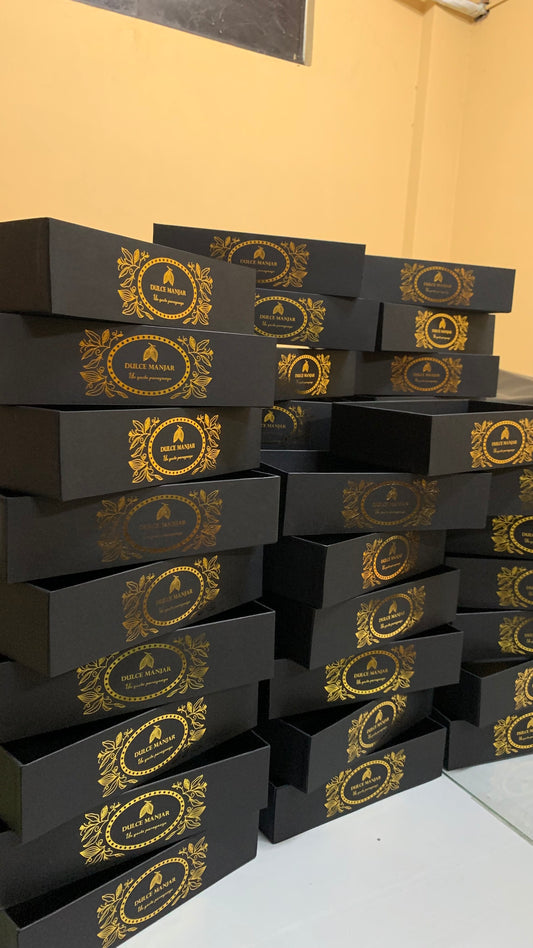 Bandeja Premium personalizado Dulce Manjar con Stamping