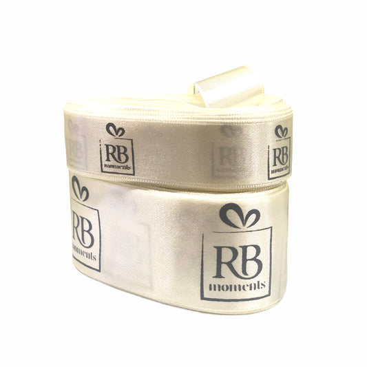 Cinta raso 4cm con logo x 10 metros - COD 642283