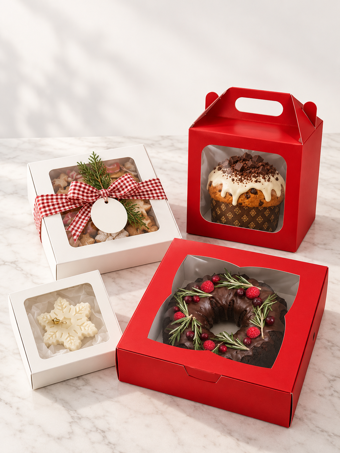 Cajas con visor