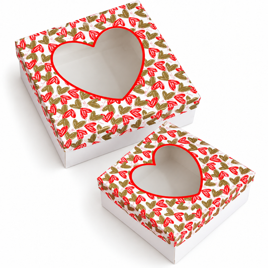 Caja Corazones 20x20x5cm SV3 - 639968
