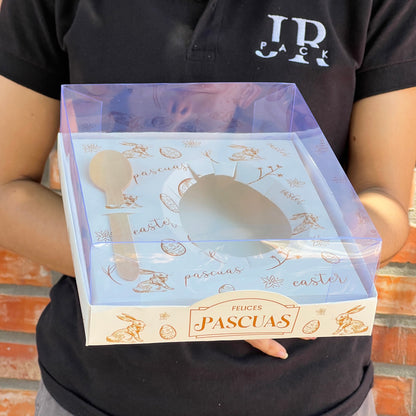 ACE01- Caja p/ huevo con tu LOGO Personalizado + Divisoria Personalizada - desde 200und