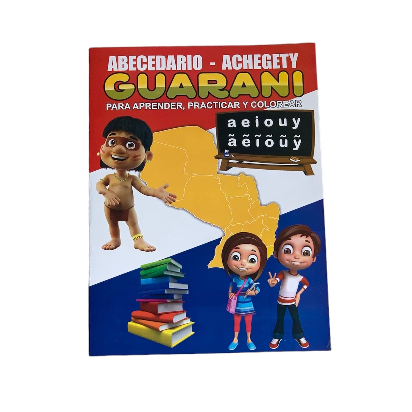 Abecedario Guaraní Libro (Grande) Pintalindo