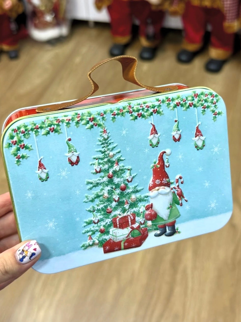 LATA CARTERA (15X10.5X5CM) Celeste