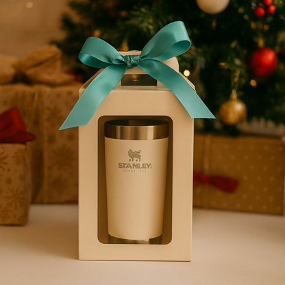 Caja 12x12x22cm con visor - COD 640632