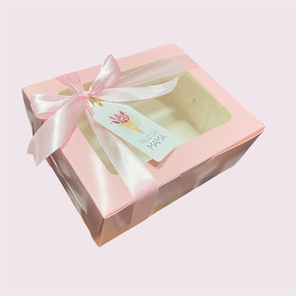 Caja 22x17x8.5cm Rosa - CUP6C