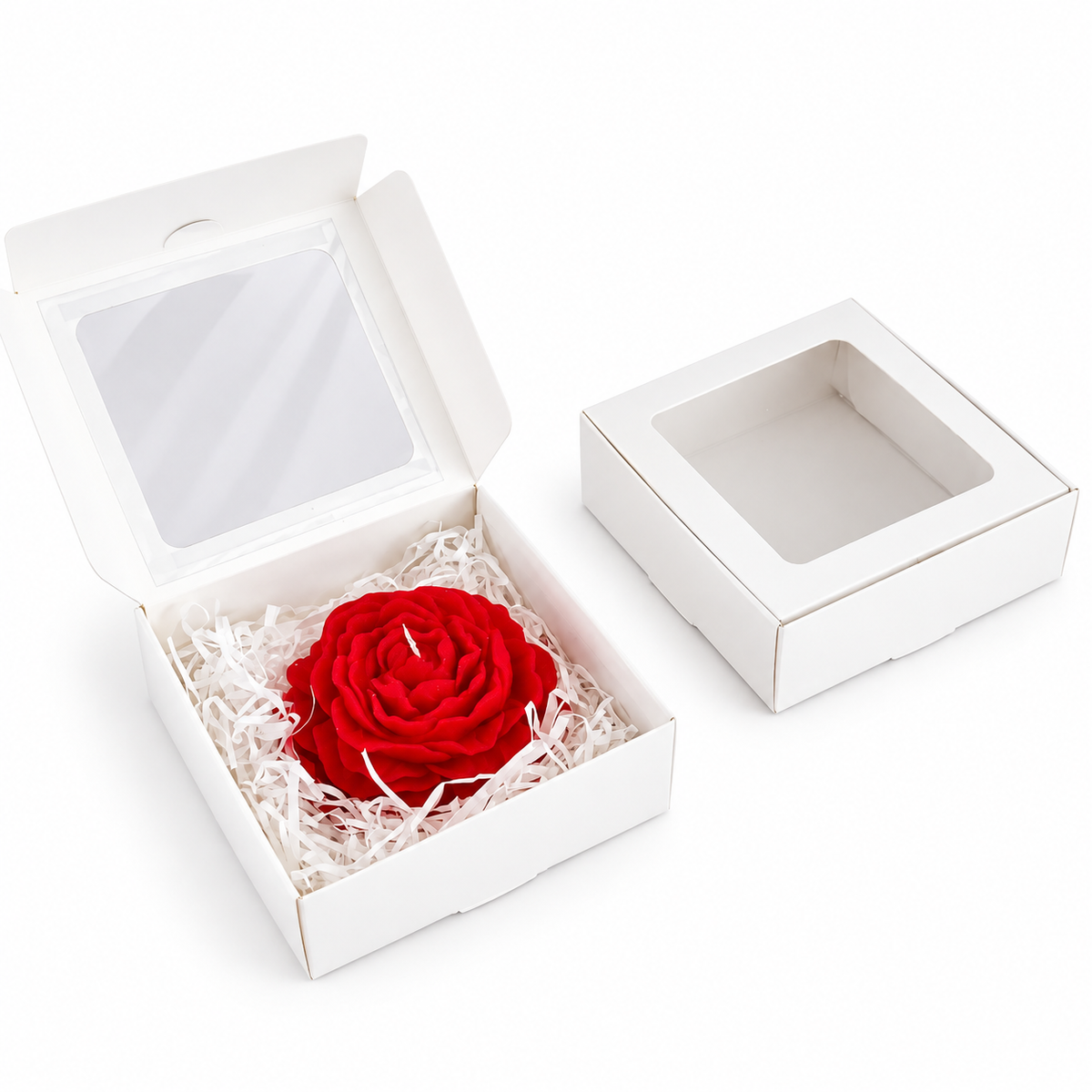 CAJA 11X11X4CM CON VISOR - 641329
