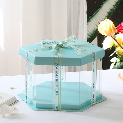 HEXAGONAL 21.5x21.5x16cm TIFFANY - COD 642401