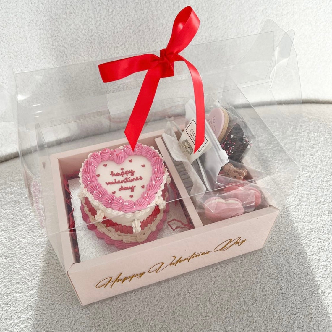 Caja 26.5x18x30cm Rosa Cake box - COD TRI1