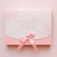 Caja Lazo Rosa - 23x17x7cm