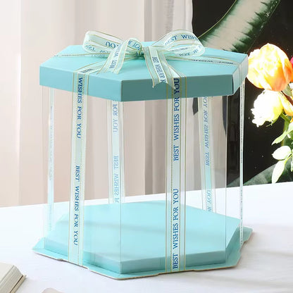 HEXAGONAL 21.5x21.5x23cm TIFFANY - COD 642380