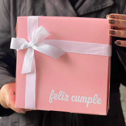 Caja 22x22x7cm Rosa