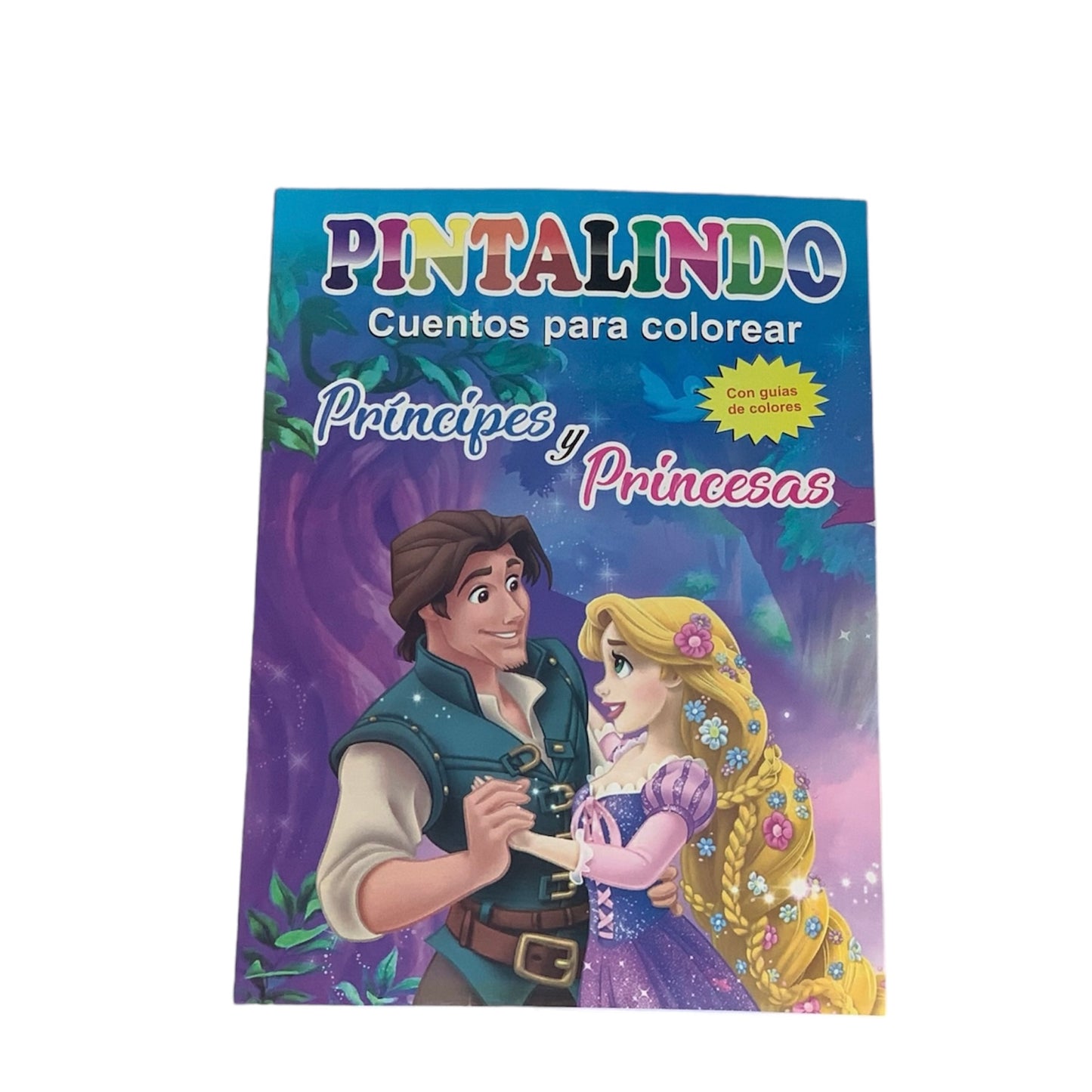 Princesa Lila Libro (Grande) Pintalindo