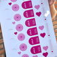 Stickers estándar A3 - diseño “amor”