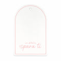 TAGS 8X6 CM ROSA X 10 UNIDADES - TAGS.24