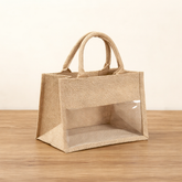 Bolsa de Yute C/ VISOR 25.5x14.5x20cm