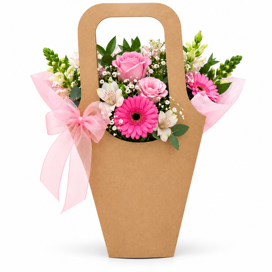 PORTAFLORES KRAFT 42X23CM - 639648