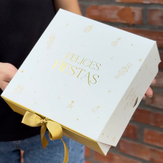 Caja 22x22x7cm Dorado - COD 642267