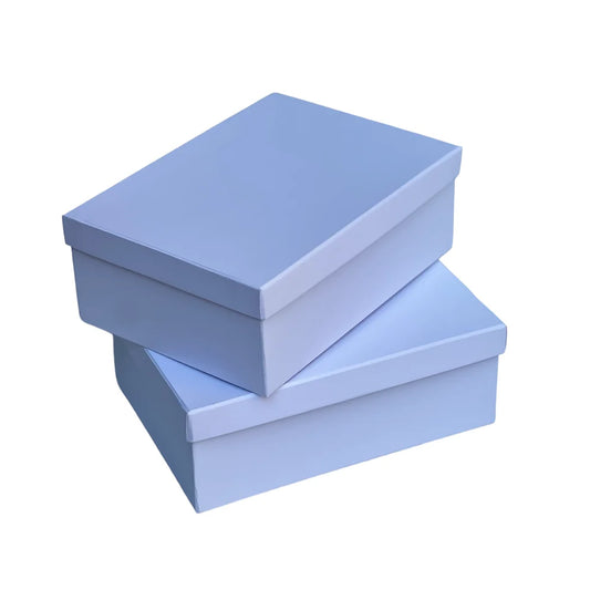 Caja Premium 28x21x9cm Blanco - Tapa Separada
