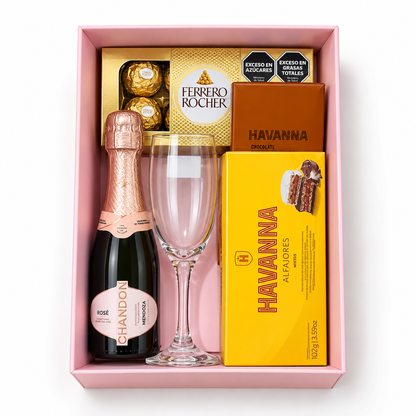 Caja Premium 29X21X10.5cm Rosa  TS Desplegable- 643509