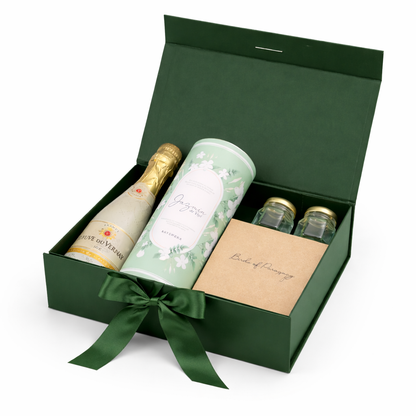 Caja Premium 29x22x10.5cm Verde Musgo - Despegable