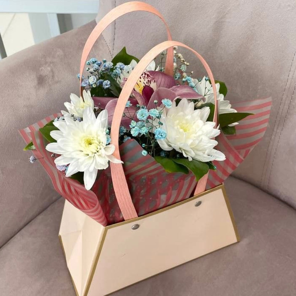 BOLSA COREANA ROSA 21x10x29cm - CNBAG2.1