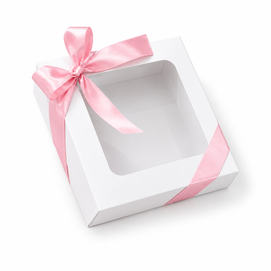 CAJA 17x17x4cm con visor - 640340