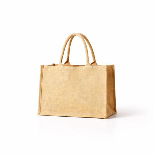 Jute Tote Bag CLASSIC  – Bolsa de Yute 30x15x30cm