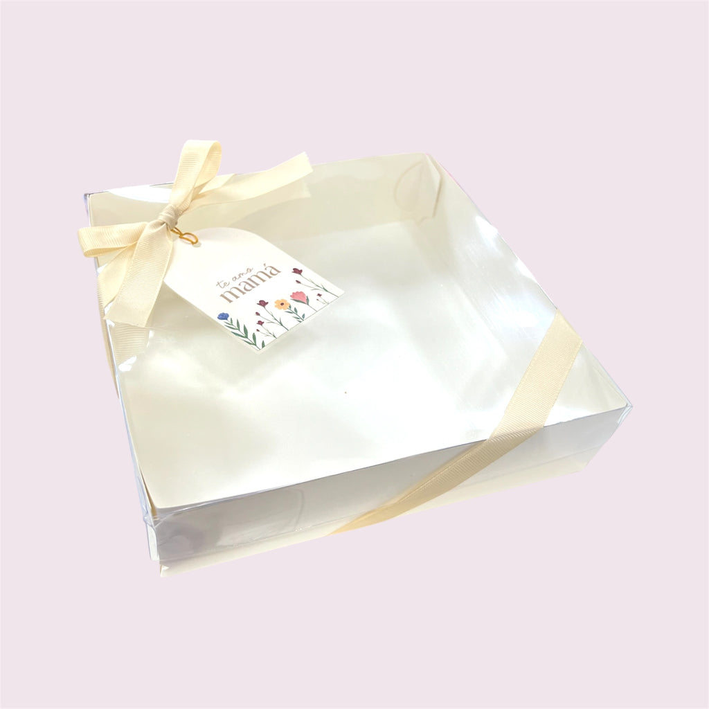 CAJA 20x20x5cm CON TAPA DE ACETATO - 639854