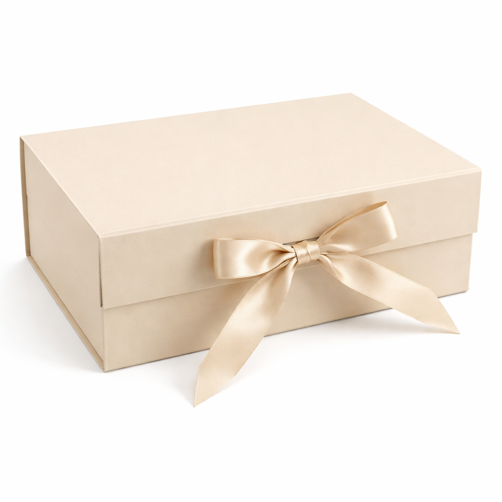 Caja Premium 33x25x12cm Beige Despegable