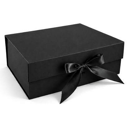 Caja Premium 33x25x12cm Negro Despegable