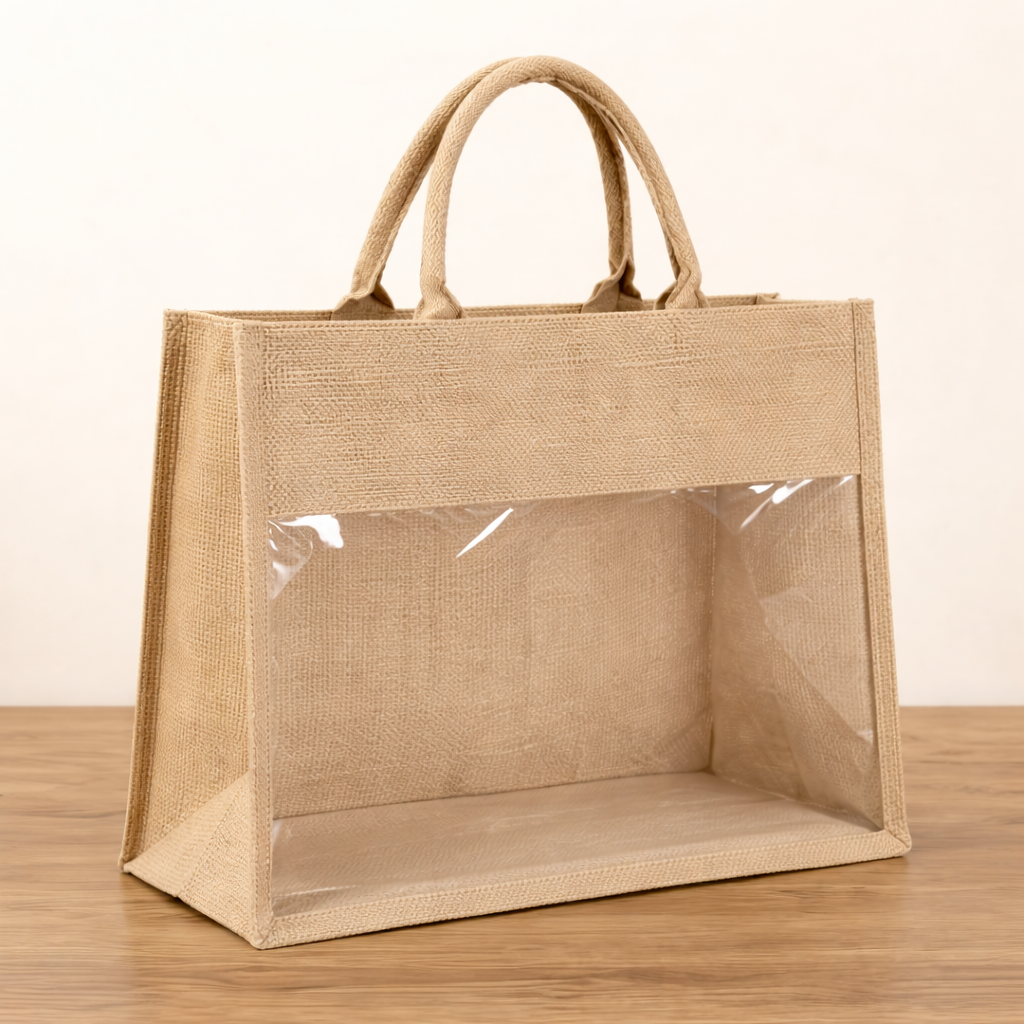 Bolsa de Yute C/ VISOR 36x14.5x32cm