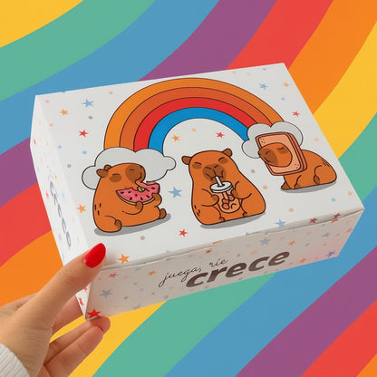 Caja Mágica Niños Capibara - 23x17x7cm