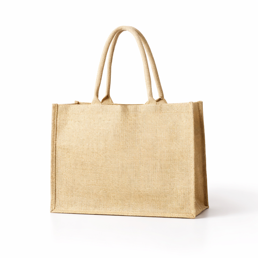 Jute Tote Bag CLASSIC  – Bolsa de Yute 40x15x31cm