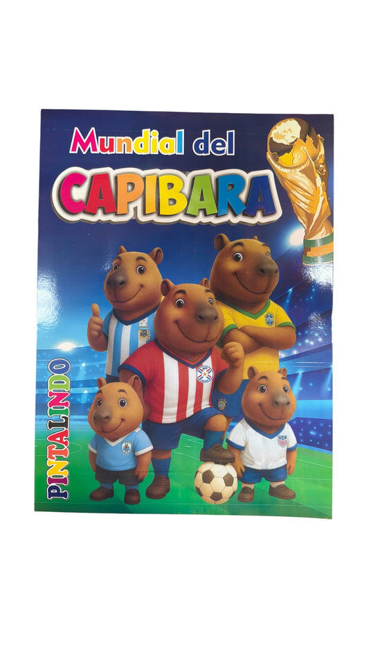 Capibara Mundial Libro Grande - Pintalindo